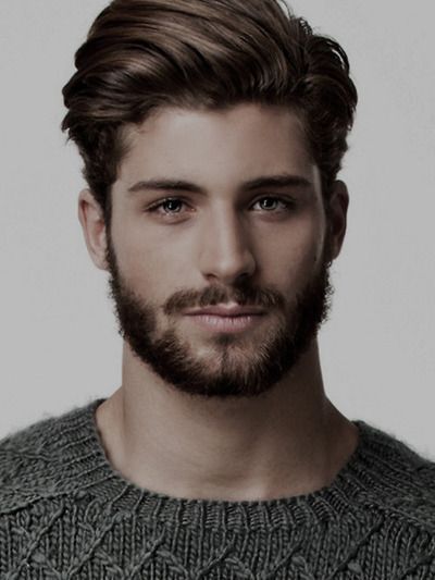 Brown hair color trend for men