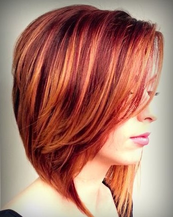 Stunning Red Fall Hair