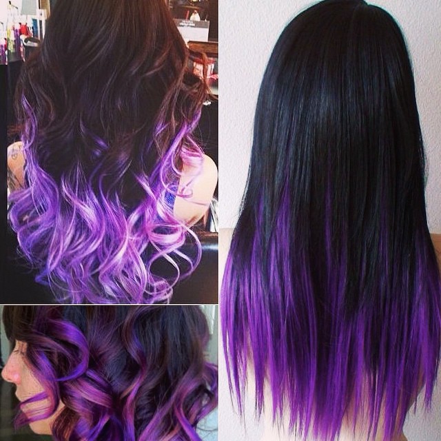 black-to-purple-hair-color-in-straight-or-wavy-styles-for-2014-fall-looks