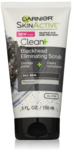 Garnier clean+ blackhead eliminating scrub for oily skin
