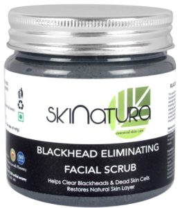 Skinatura blackhead eliminating facial scrub