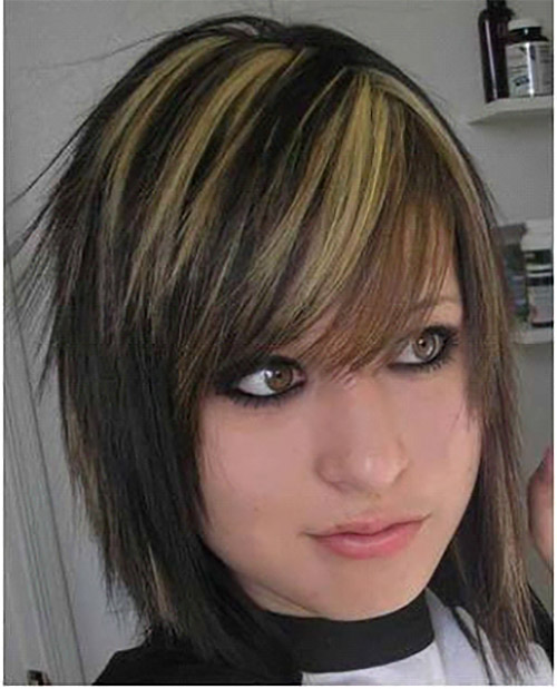 Emo with parallel highlights