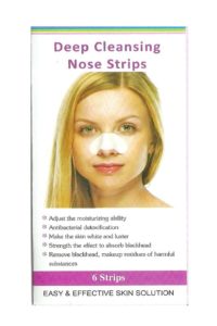 Blackhead and whitehead removal deep cleansing nose strips