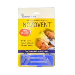 Nozovent Anti Snoring Device, 2 pieces