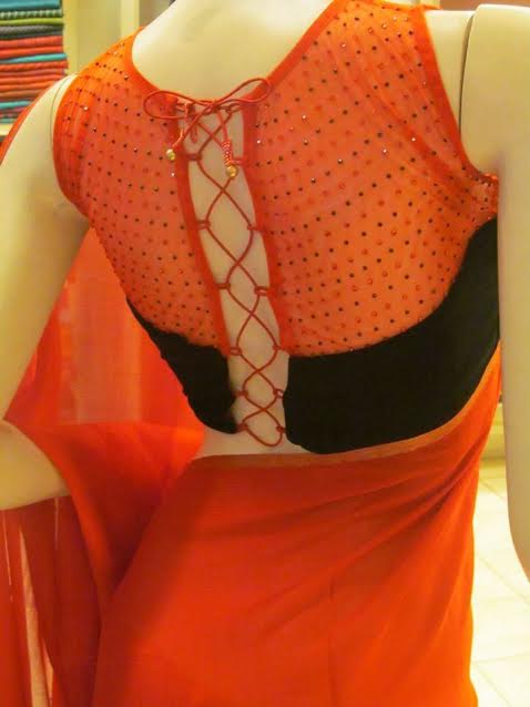 orange-and-black-party-wear-blouse