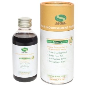 Sarada Ayurvedic Pharmaceuticals hair nourishment therapy hair oil
