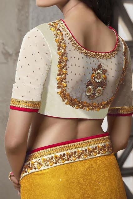 white-and-gold-wedding-blouse