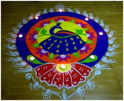 easy-peacock-rangoli-pattern-in-a-circular-design