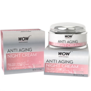 WOW Anti-Ageing Night Cream with Minerals and Parabens