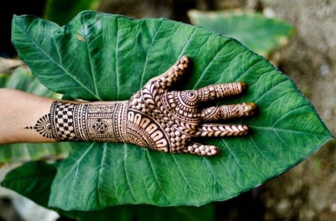 Pretty simple henna design