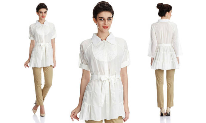 womens-white-color-shirt-kurta