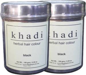 Khadi herbal hair color black