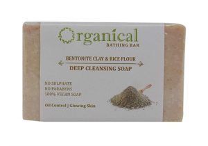 ORGANICAL Bentonite Clay Soap for Oily Skin/ SLS