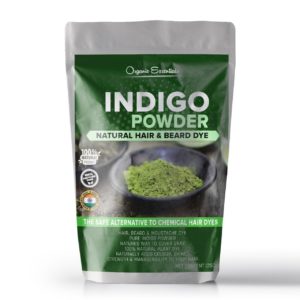 Organic Essentials Indigo Powder For Hair & Beard Dye