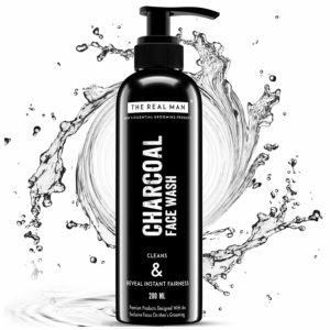 THE REAL MAN Instant Fairness Charcoal Face Wash