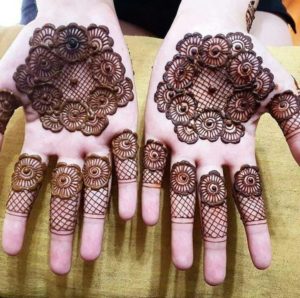 Easy round / circle mehndi designs - mandala mehndi designs for hands ...