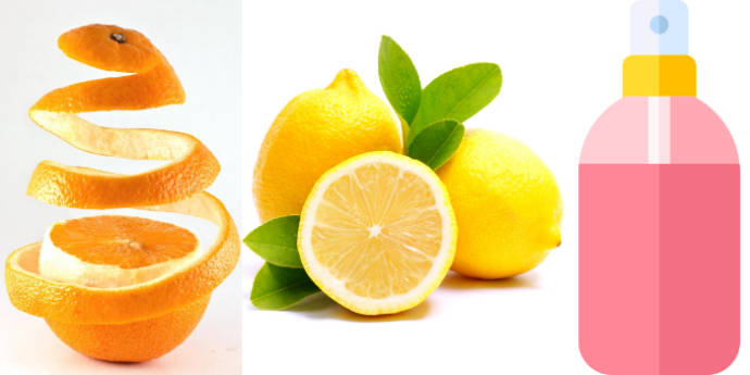 Orange peel with lemon juice and rose water to treat dark armpits