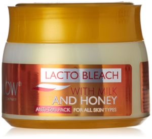 Oxyglow Golden Glow Lacto Bleach With Milk & Honey, 200g