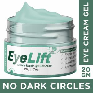 Bella Vita Organic Eye Lift Eye Cream Gel for Dark Circles