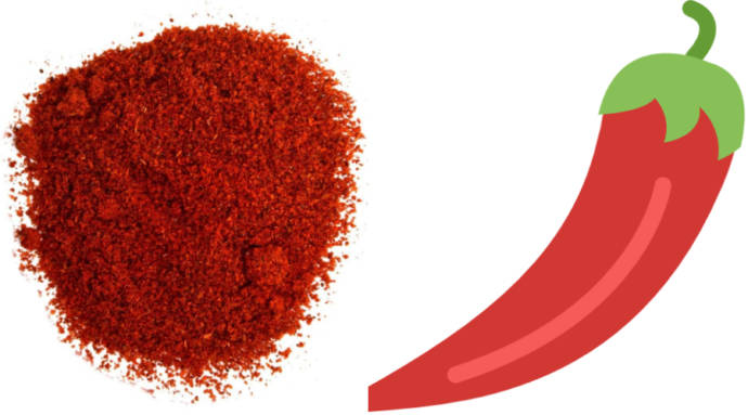 Cayenne pepper and chilies