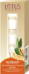 Lotus herbals nutraeye rejuvenating and correcting eye gel