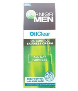 Garnier Men Oil Clear Fairness Cream Sweat Control with Oil Free Look