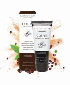 Sacred Salts Coffee Cream Face Wash