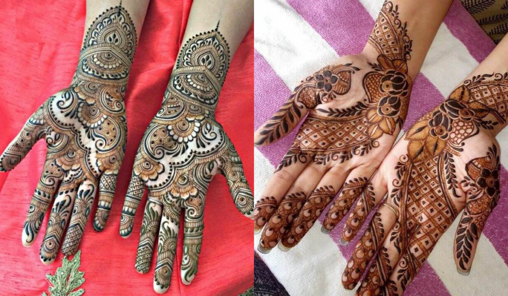 Florals and Paisley designs for Mehendi