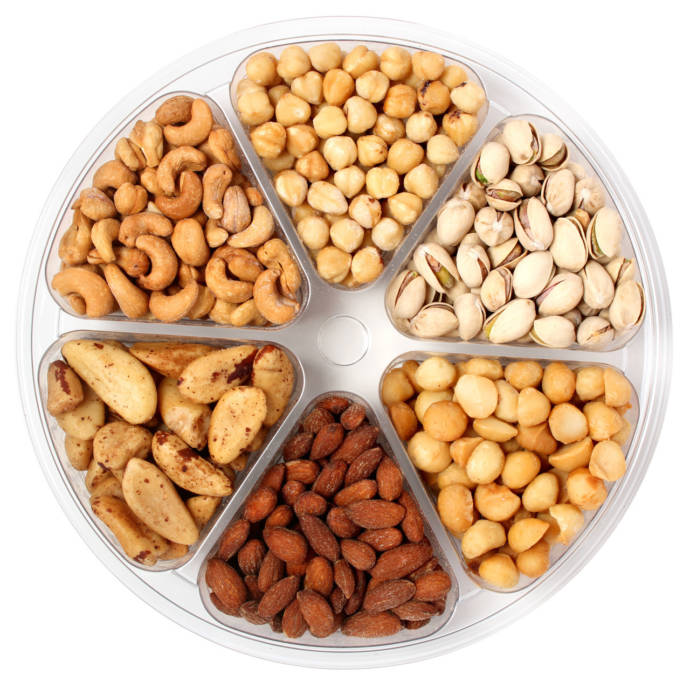 Nuts as snack to lower cholesterol level