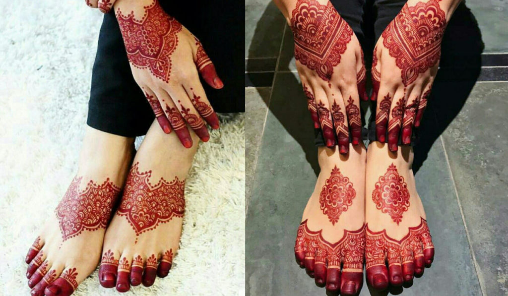 Red Henna for hand and feet