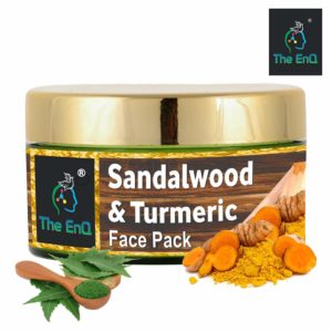 The EnQ Sandalwood and Turmeric Face Pack