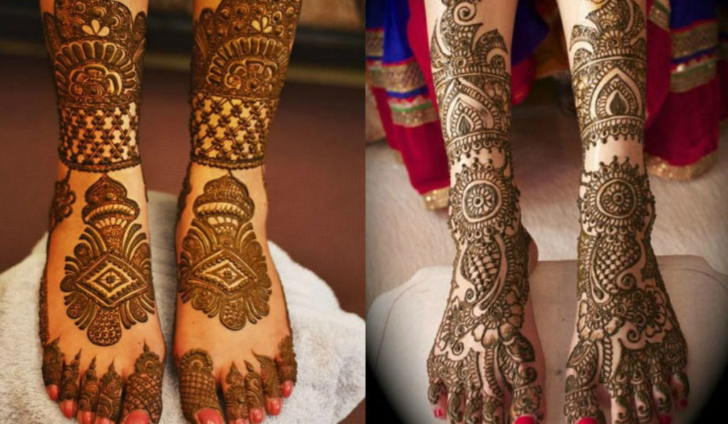 The look of traditions for Bridal Mehendi Designs
