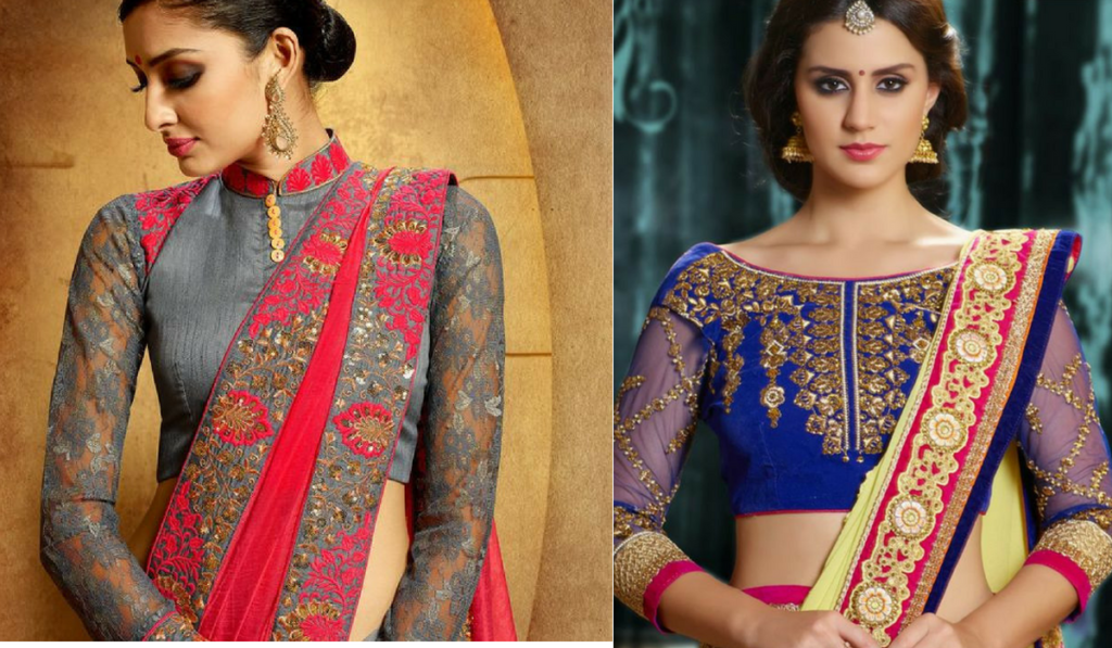Blouse designs for traditional appearance