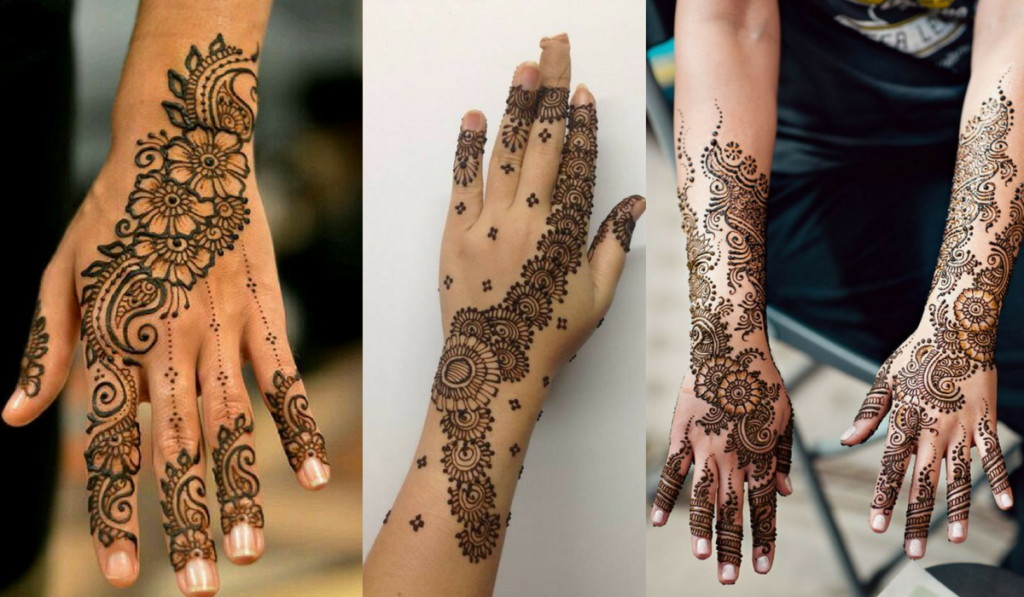 The dotted mehendi