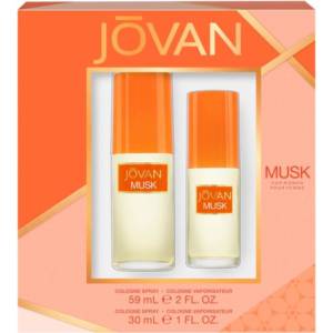 Jovan 2 Piece Fragrance Set Musk Spray for Women