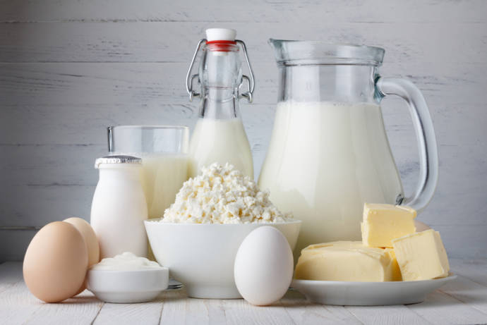 Pick low fat dairy products