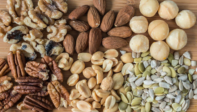 Seeds and nuts best choice to gain more weight