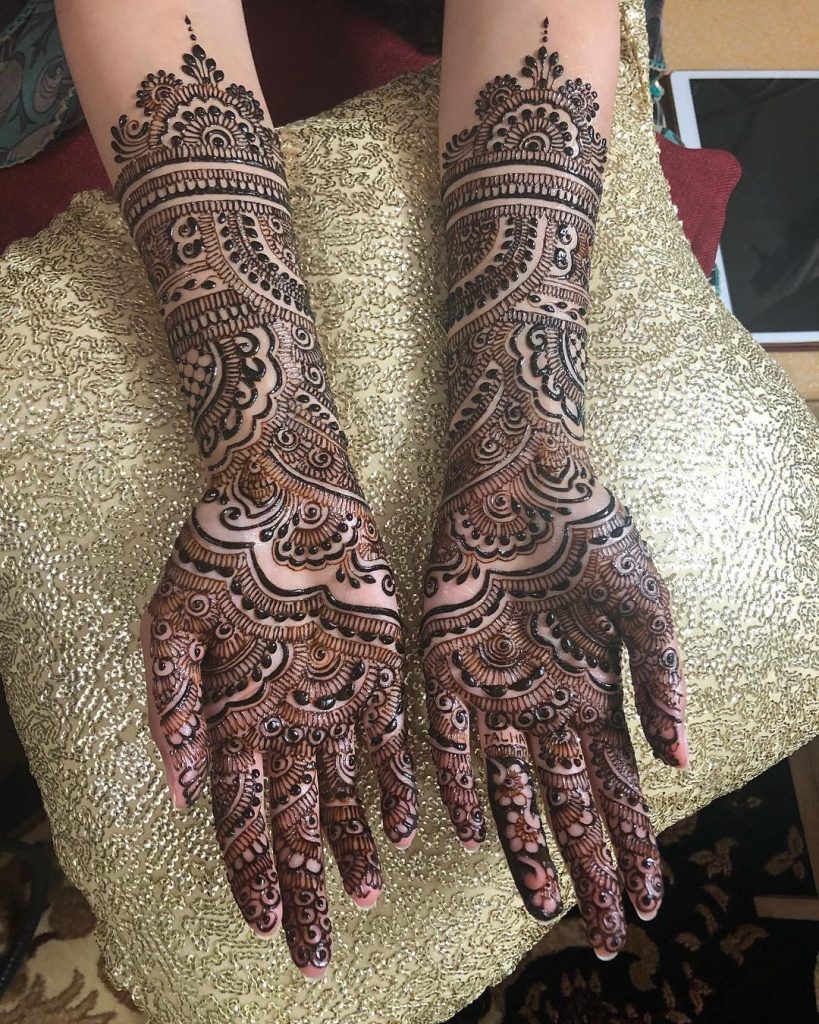 Latest Bridal wedding mehndi designs for hands 2019 - Beauty Health Tips