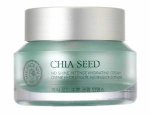 No Shine Chia Seeds Intense Hydrating Cream by Face Shop