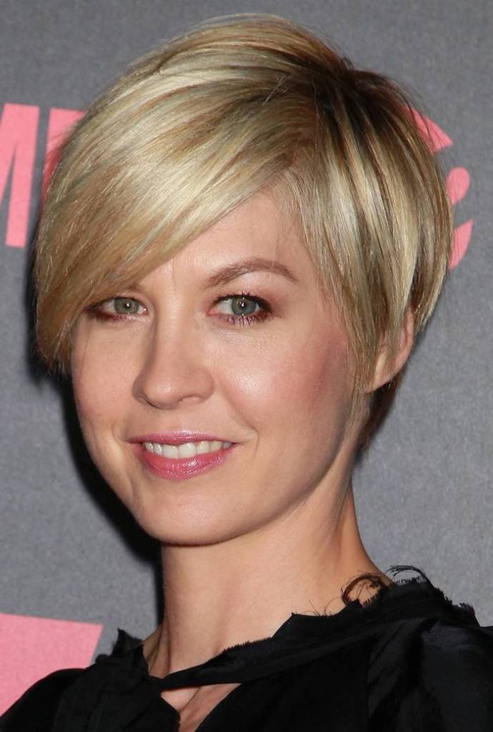 Very Short Haircut with Side Bangs
