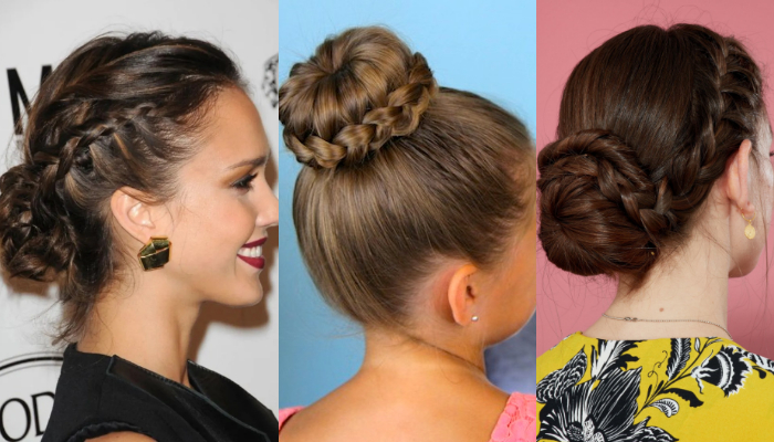 Look Gorgeous with These Easy Braided Bun Hairstyles