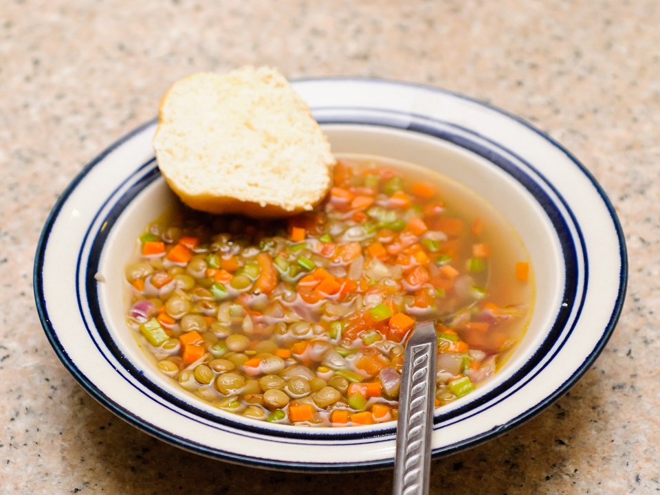 Add lentils in your soup
