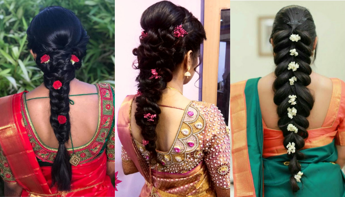 Best Braid Hairstyles & Haircuts for Sarees