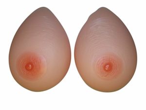 Breast Form 600 g/pair C Cup Silicone Bust